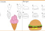 create step by step drawing pages for kids